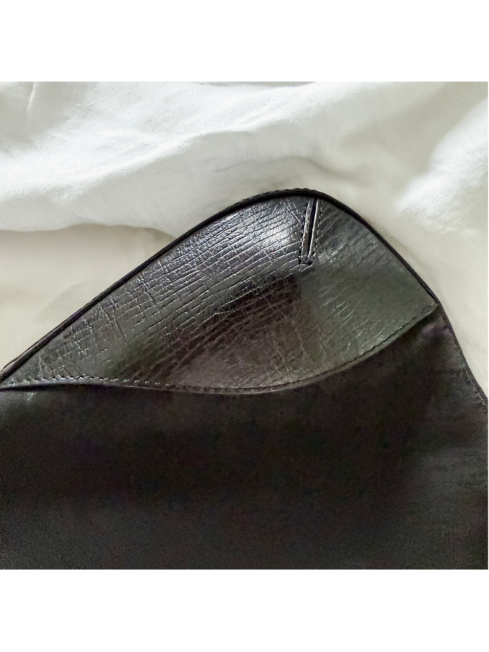 Authentic Gucci Vintage Black GG Monogram Horsebit Hobo Shoulder Bag, Dust Bag - Picture 9 of 14